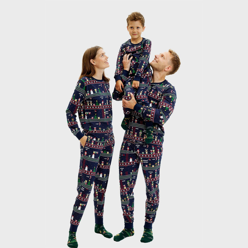 Vintage Gamer Christmas Pajamas Women's