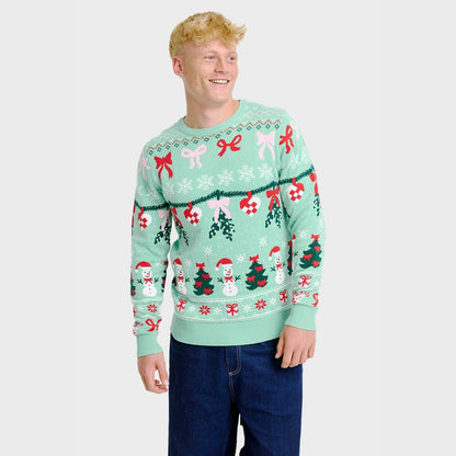 The Tied Christmas Sweater Men's