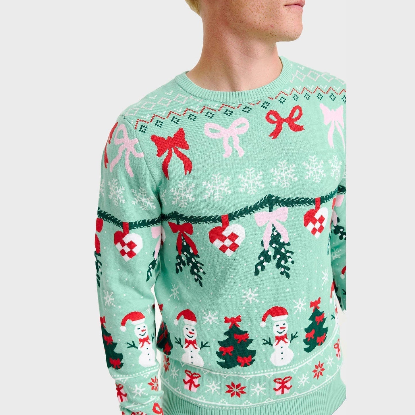 The Tied Christmas Sweater Men's