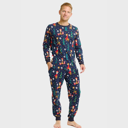 The Giraffe Christmas Pajamas for Men