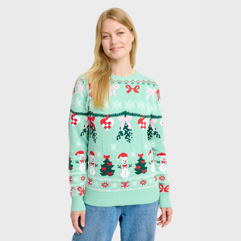 The Tied Christmas Sweater Women's