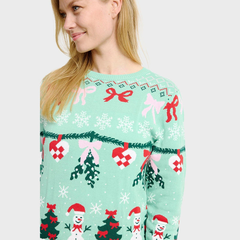 The Tied Christmas Sweater Women's