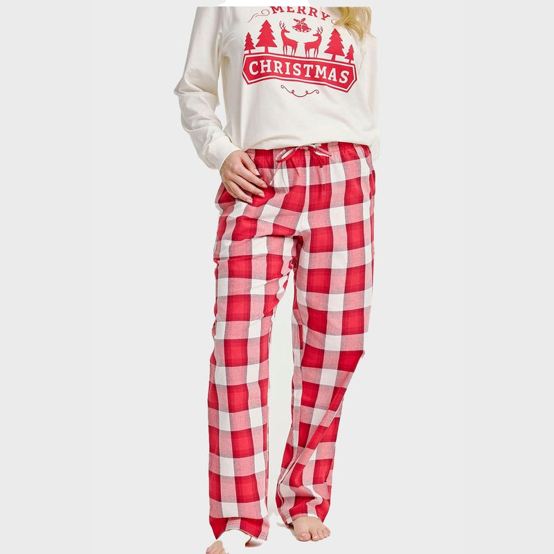 The Cheerful Christmas Pajama Top Women's