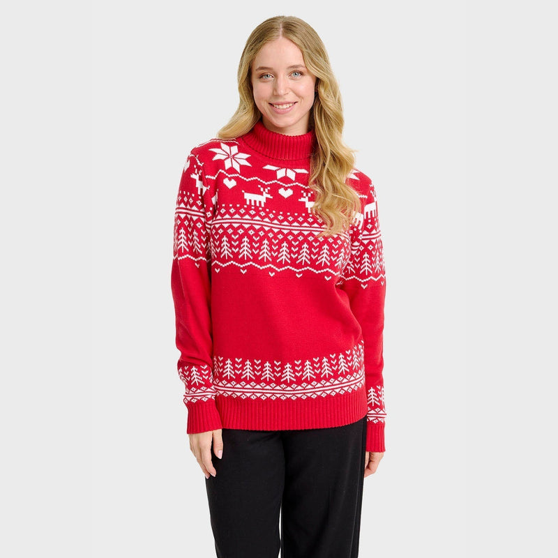 The Greenland Christmas Turtleneck Sweater Women's
