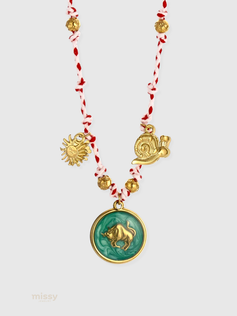 Cesia Zodiac Sign Charm Necklace