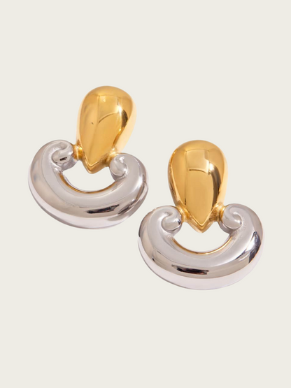 Jaleyah Polished Hoop Earrings