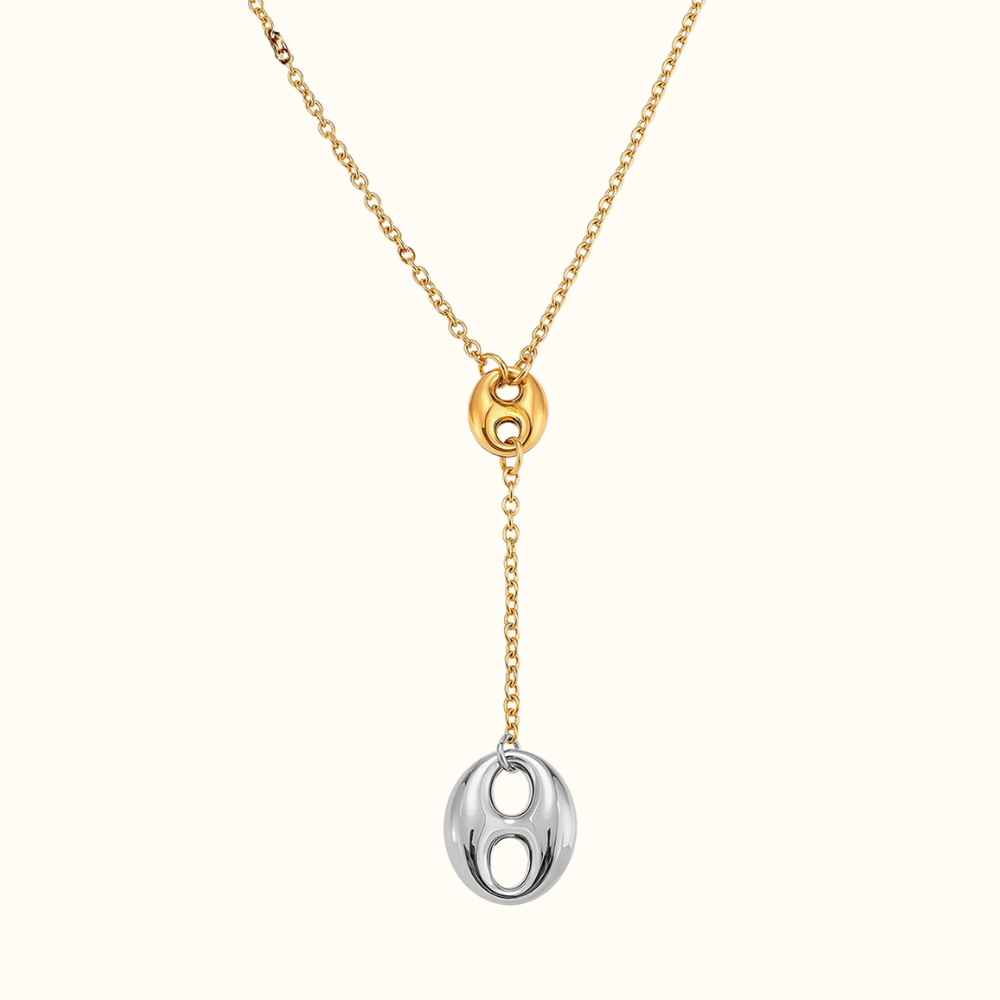 Geovanna Oval Link Y-chain Necklace