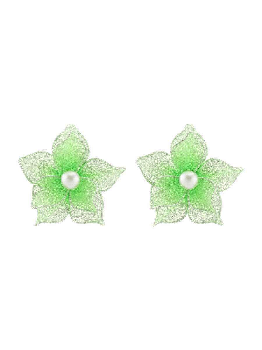 Flower Shape Earrings Accessories