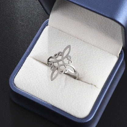 Sinister Eye Style Gothic Pointer Ring