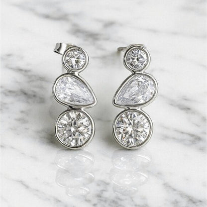 “prianka” Luxe Cascade Earrings