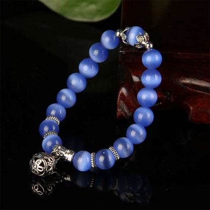 Chrysoberyl Cat Eye Lucky Bracelet | 10mm Handmade Natural