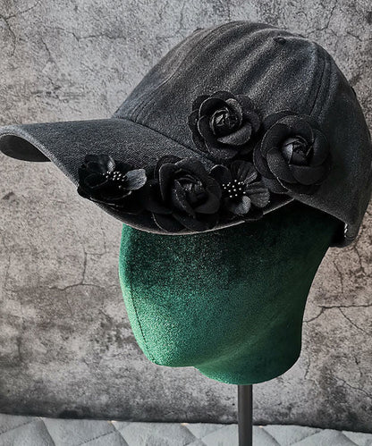 New Pink Decorated Denim Baseball Cap Hat