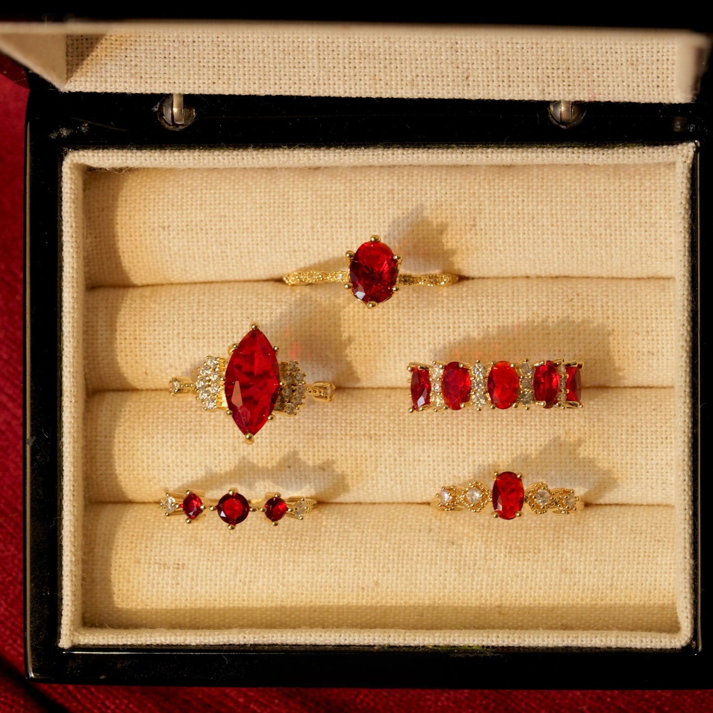 Oval Ruby Ring