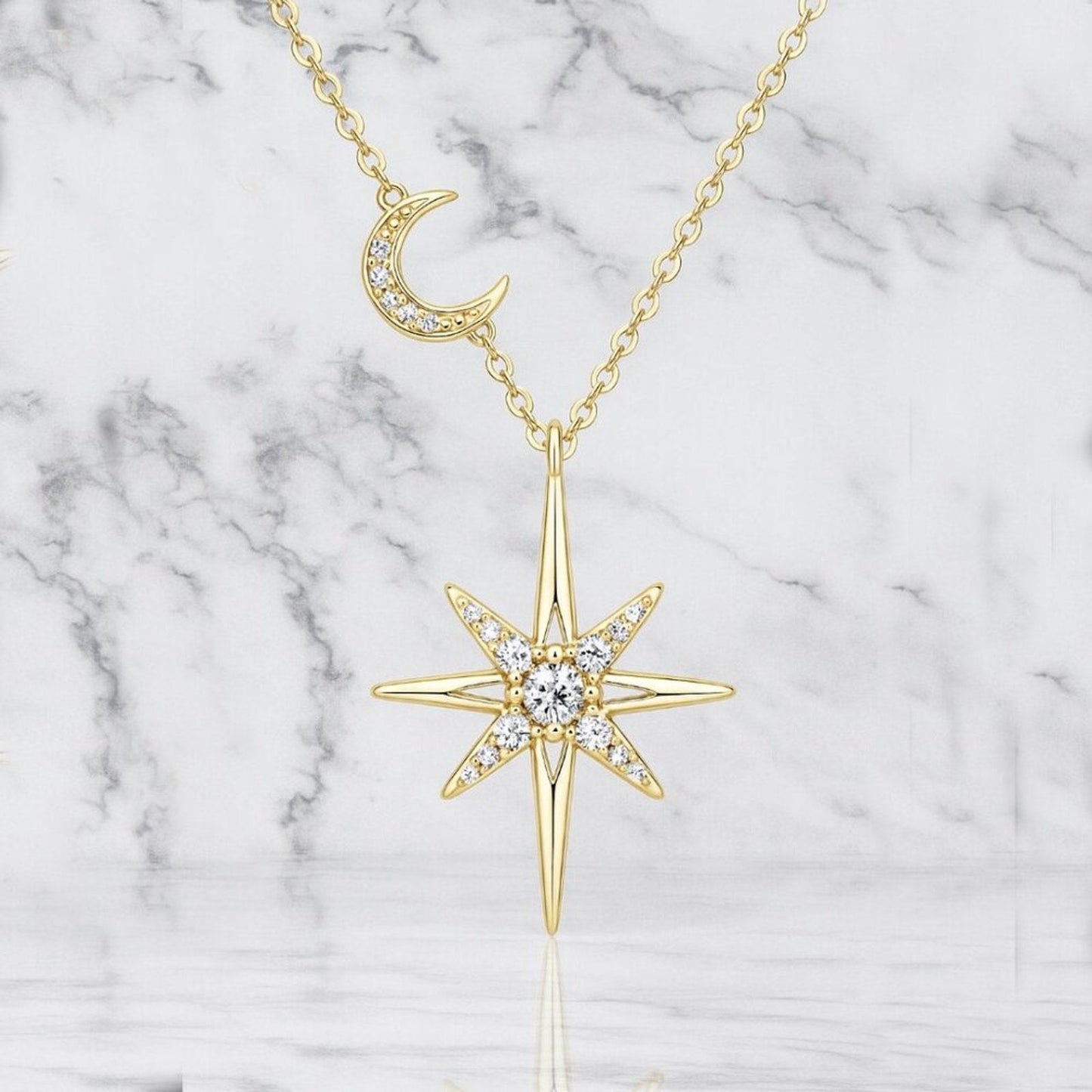 "primrose" Lab Diamond Necklace