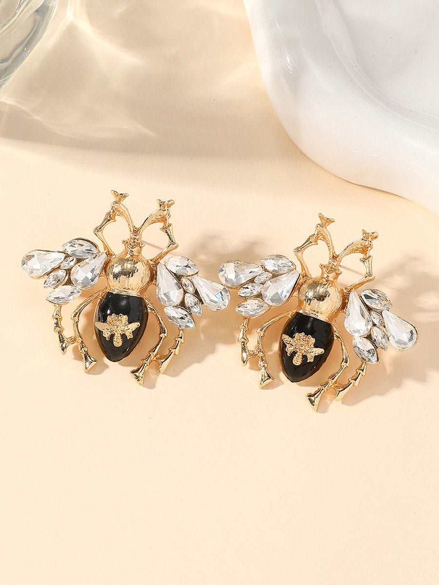 Insect Shape Rhine Stones Rings Accessories