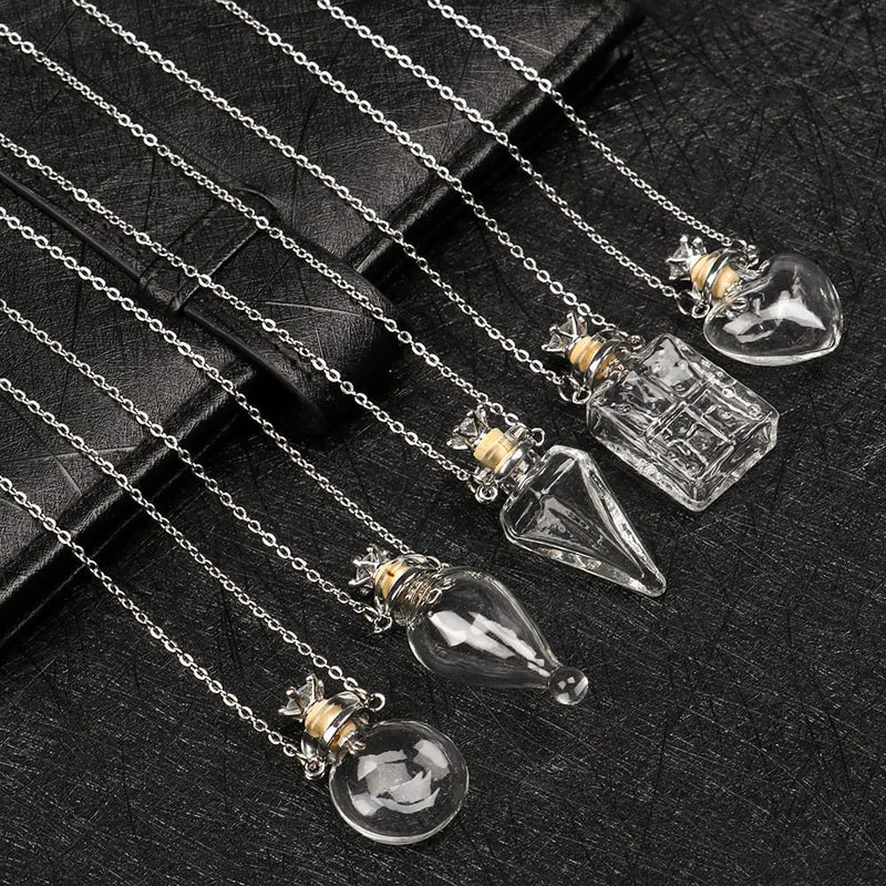 Magickal Oblate Secret Potion Necklace