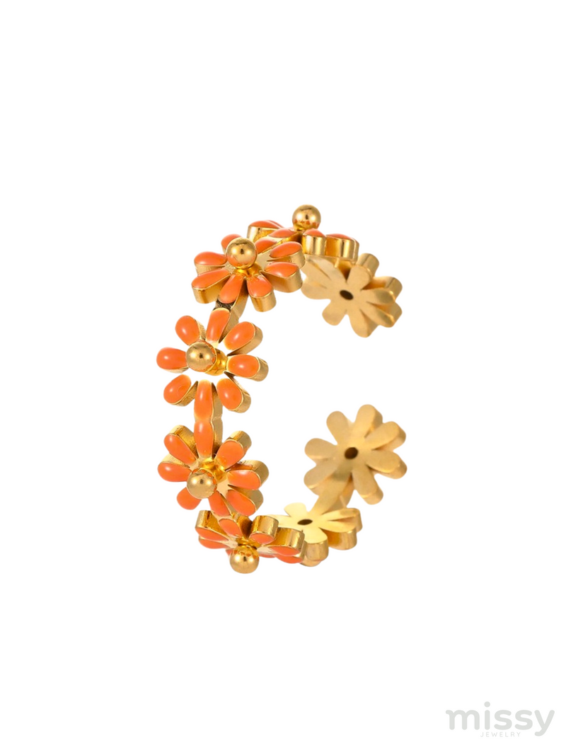 Hera Daisy Bloom Ring