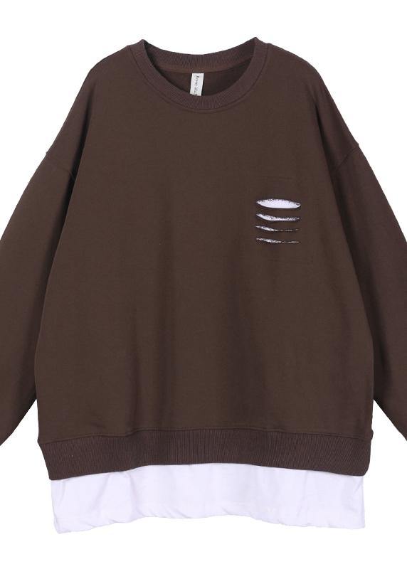 Street Chocolate Hole Pullover