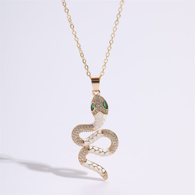 Glowing Skin of Snake Necklace