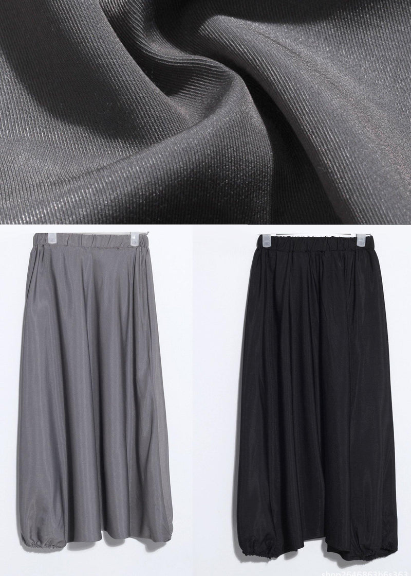 New Black Loose Low Crotch Harem Pants