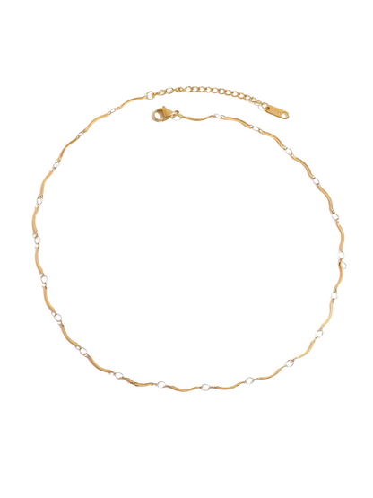 Estefany Pearl Oval Pendant Necklace