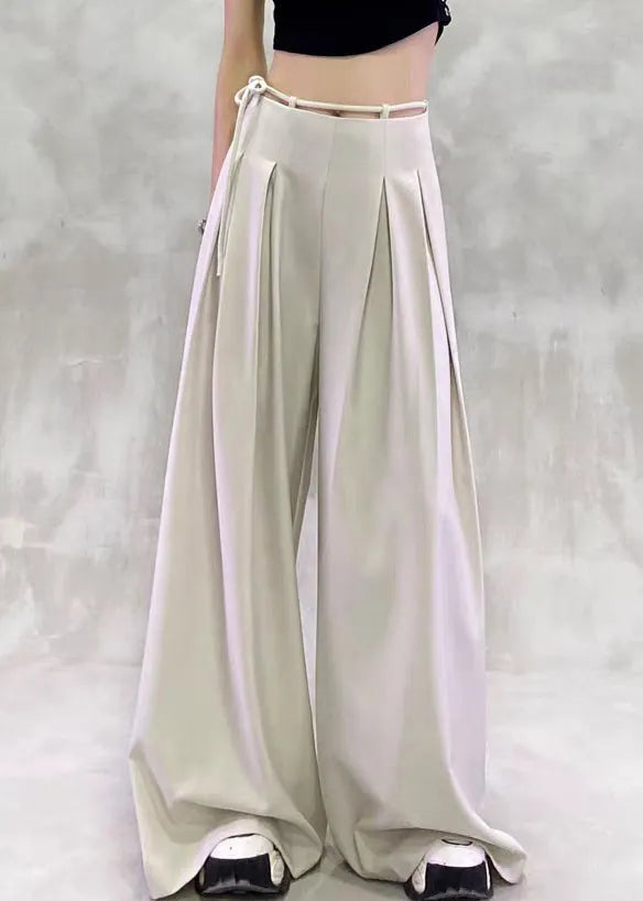 Apricot Pockets Summer Spandex Pants High Waist