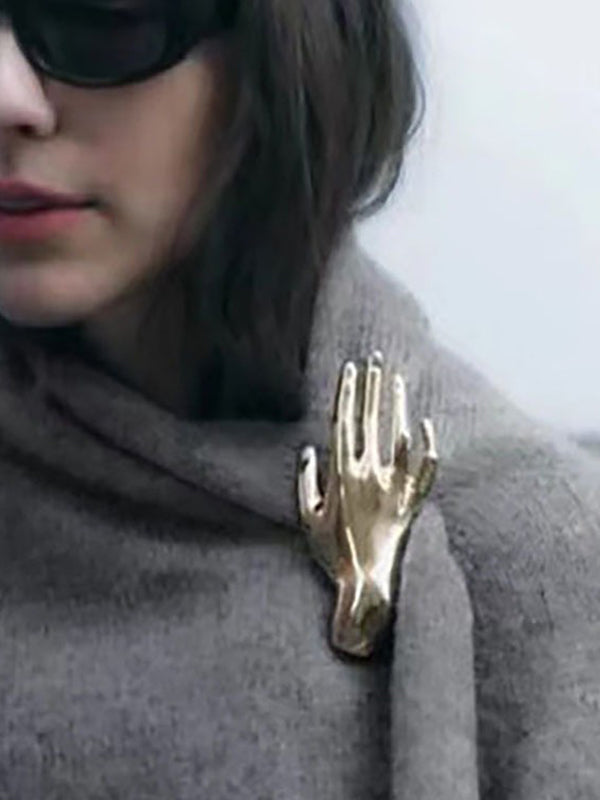 Geometric Color Brooch Accessories
