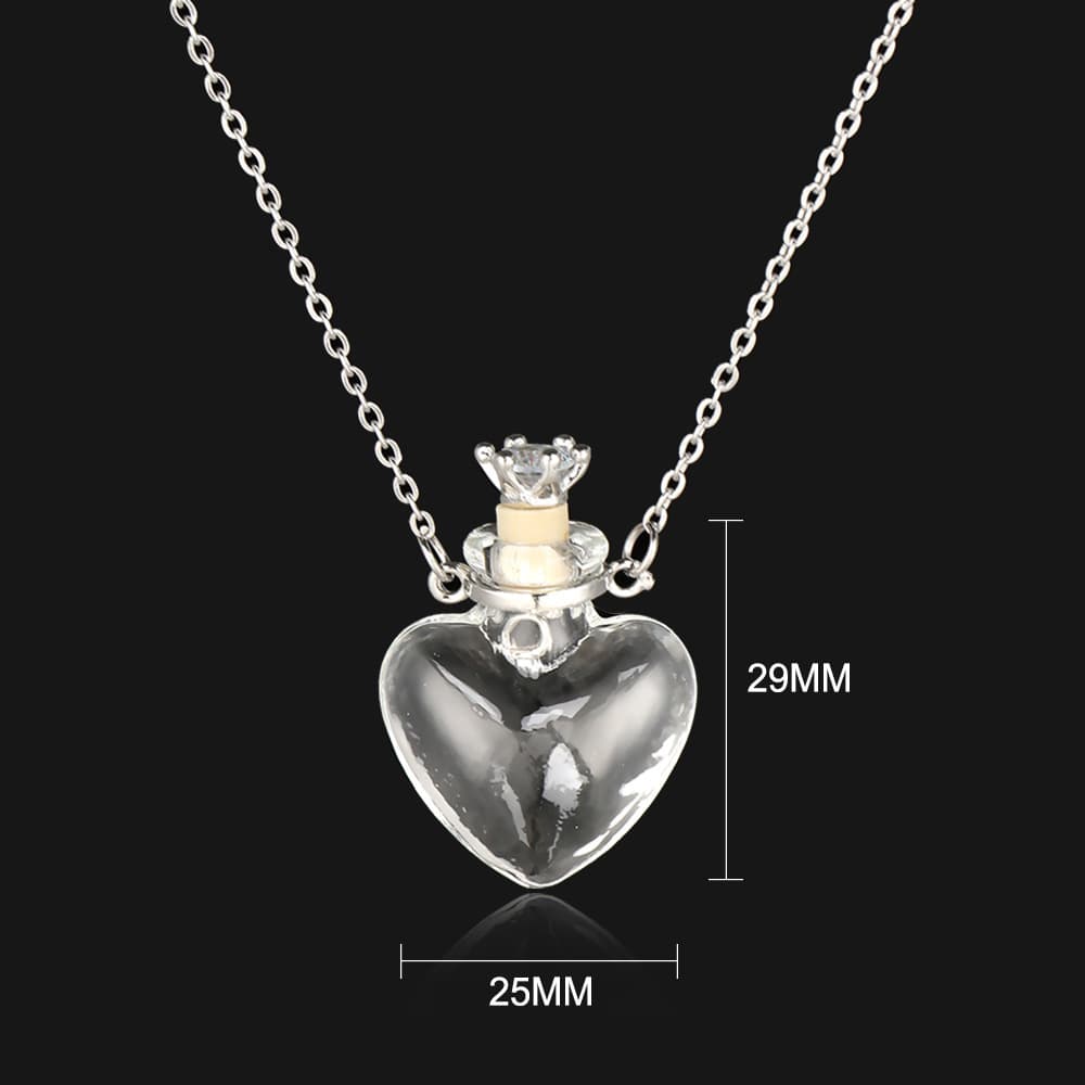 Magickal Heart Secret Potion Necklace