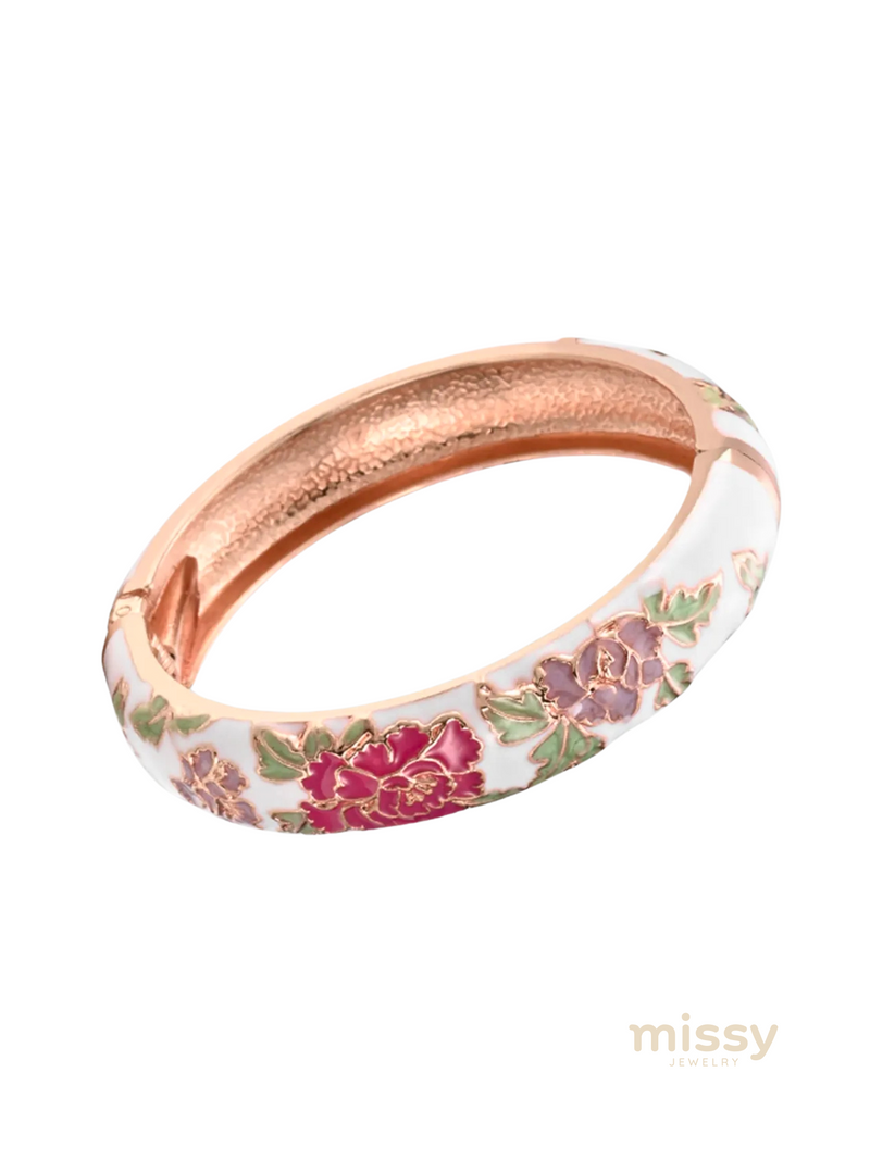 Aria White Bangle