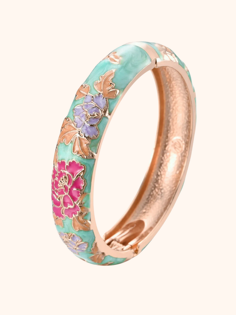 Megan Enamel Bangle Bracelet