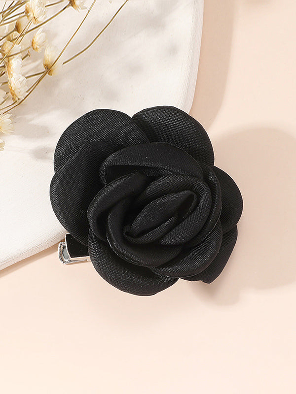 Color Three-dimensional Flower Brooch Accessories