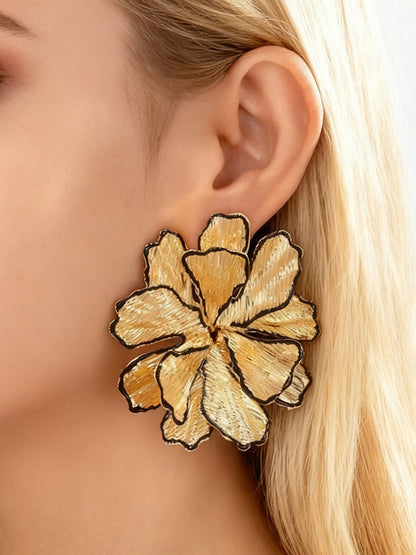 Flower Shape Earrings Accessories