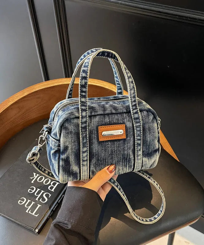 Denim Blue Durable Crossbody Phone Pouch