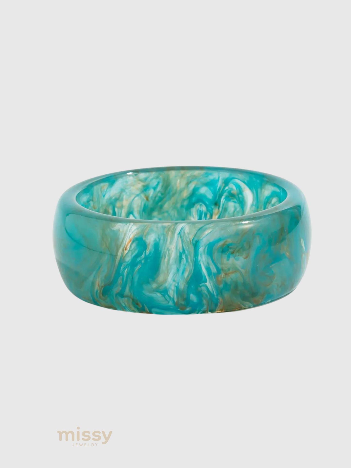 Sena Resin Marbled Finish Bangles