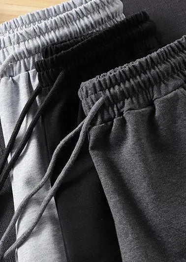 Loose Spring Wild Pants Clothing Light Gray Gifts Elastic Waist Pants