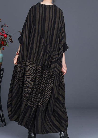 Natural Leopard Baggy Dress Caftan