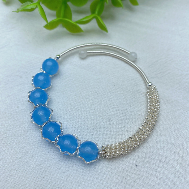 7.5-8.5mm Mixed Crystal Healing Bracelet for Spiritual Balance