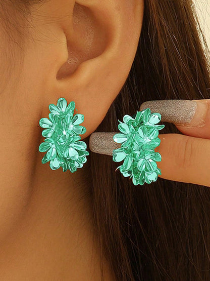 Flower Shape Earrings Accessories