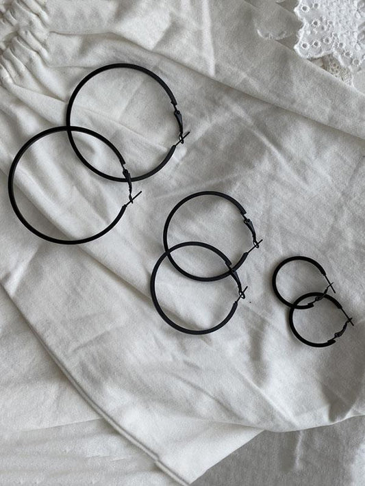 Original Large Circle Earrings