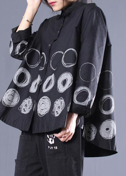 Diy Patchwork Shirts White-crane Blouses