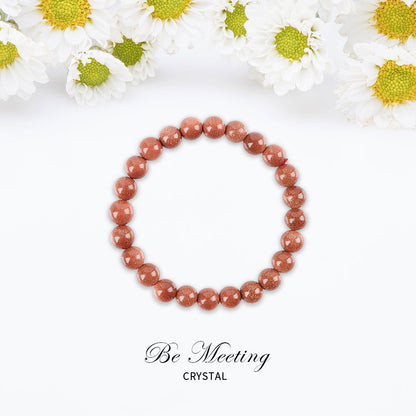 6mm Morganite Healing Bracelet for Spiritual Protection