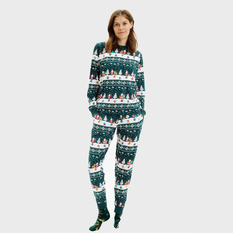 The Cheerful Christmas Pajamas Women's
