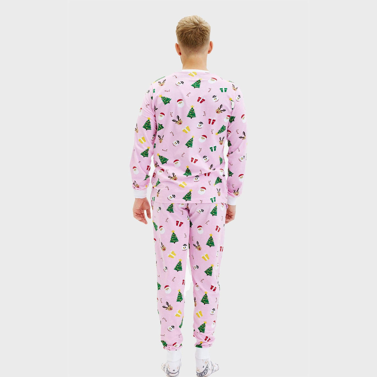 The Pink Christmas Pajamas for Men