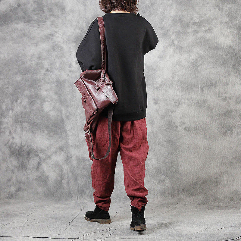 Mulberry Pockets Fall Linen Pants