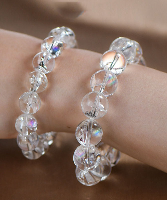 Nude Crystal Cozy Chain Bracelet