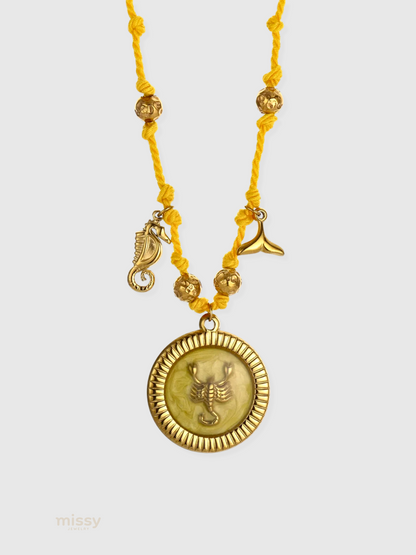 Cesia Zodiac Sign Charm Necklace