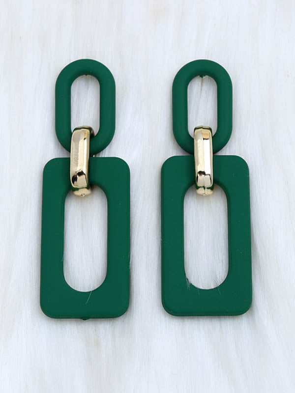 Geometric Hollow Earrings Accessories
