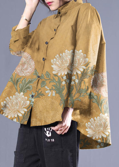 Diy Patchwork Shirts White-crane Blouses