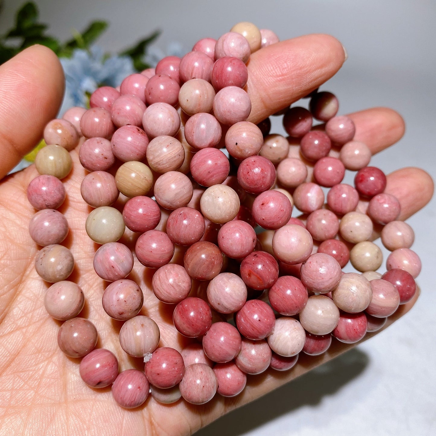 8mm Crystal Healing Bracelet for Spiritual Protection