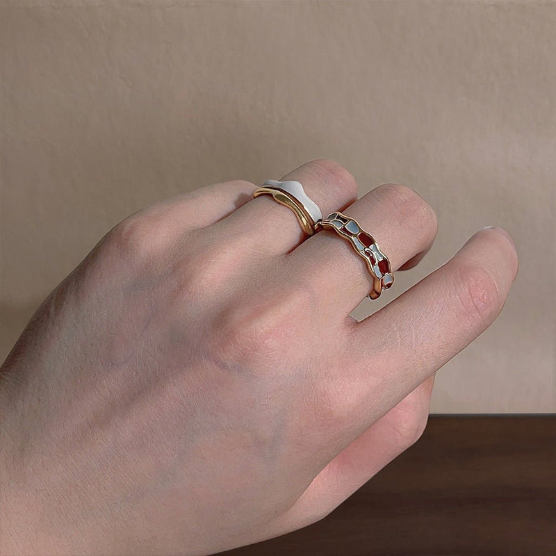 [] Veronica 9 to 5 Ring Set